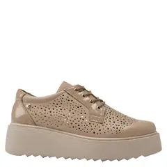 POLLINI - Zapatilla Urbana Mujer Beige