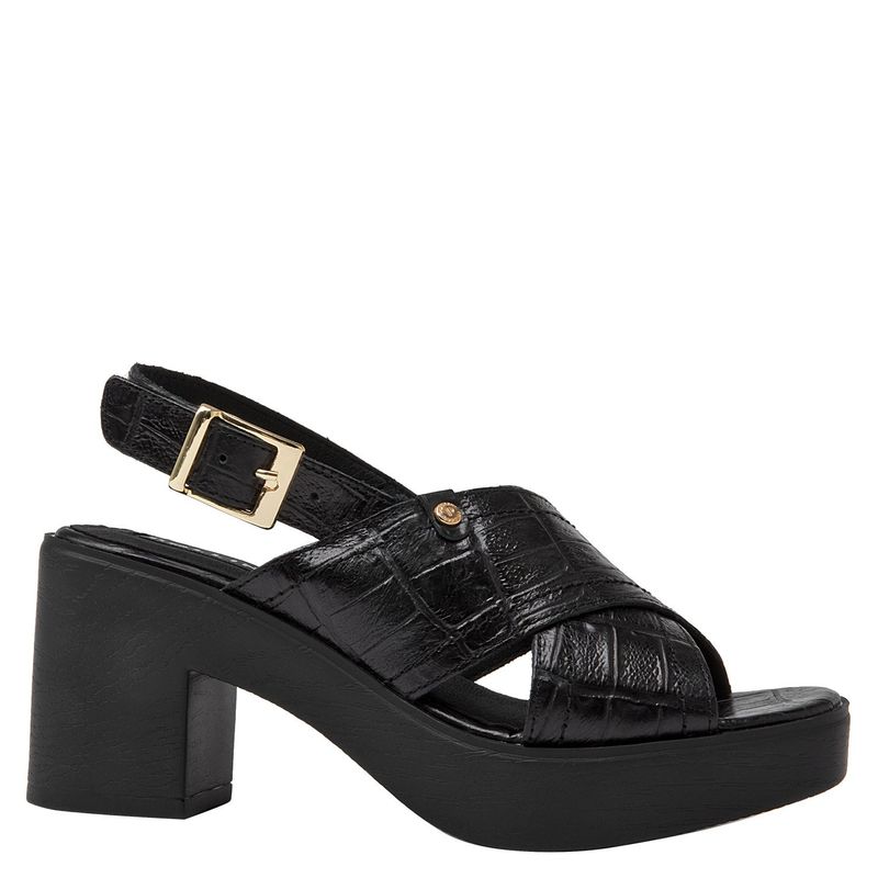 POLLINI - Sandalia I170 Mujer Negro Pollini