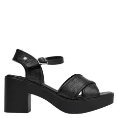 POLLINI - Sandalia K215 Mujer Negro