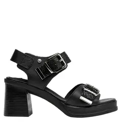 POLLINI - Sandalia K222 Mujer Negro