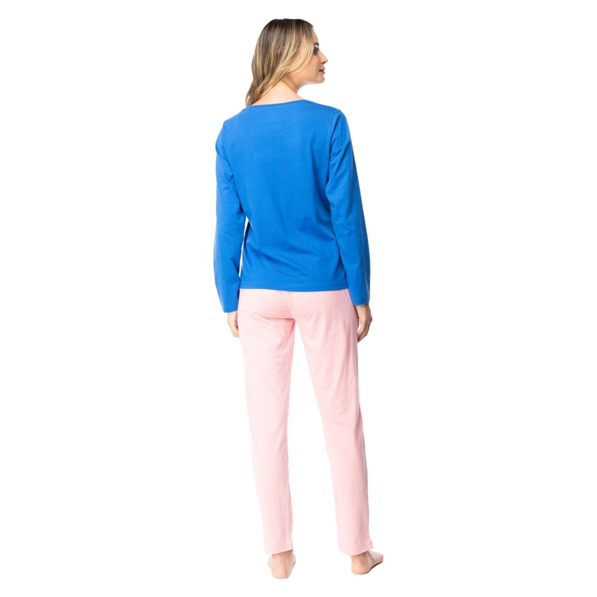 TOP - Pijama Manga Larga Mujer Top