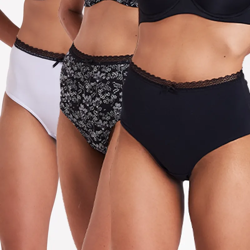 INTIME - Pack de 3 Calzones Mujer Intime