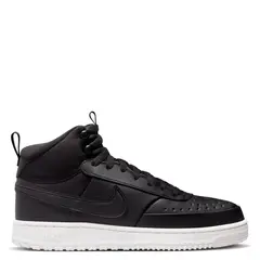NIKE - Court Vision Mid Zapatilla Urbana Hombre Negro