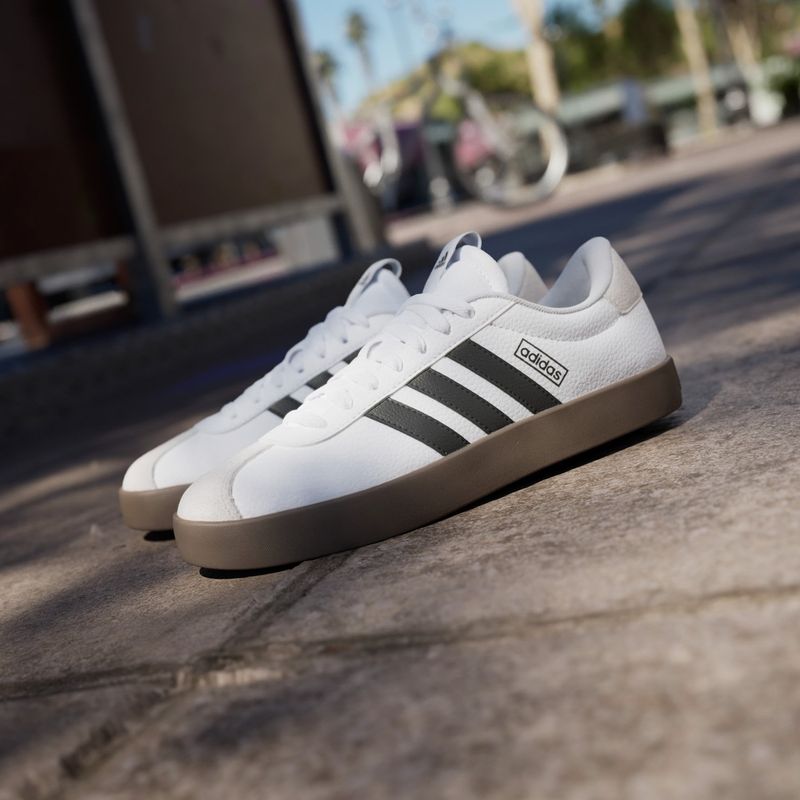 ADIDAS - Vl Court 3.0 Zapatilla Urbana Niño Blanco (28 a 35) Adidas