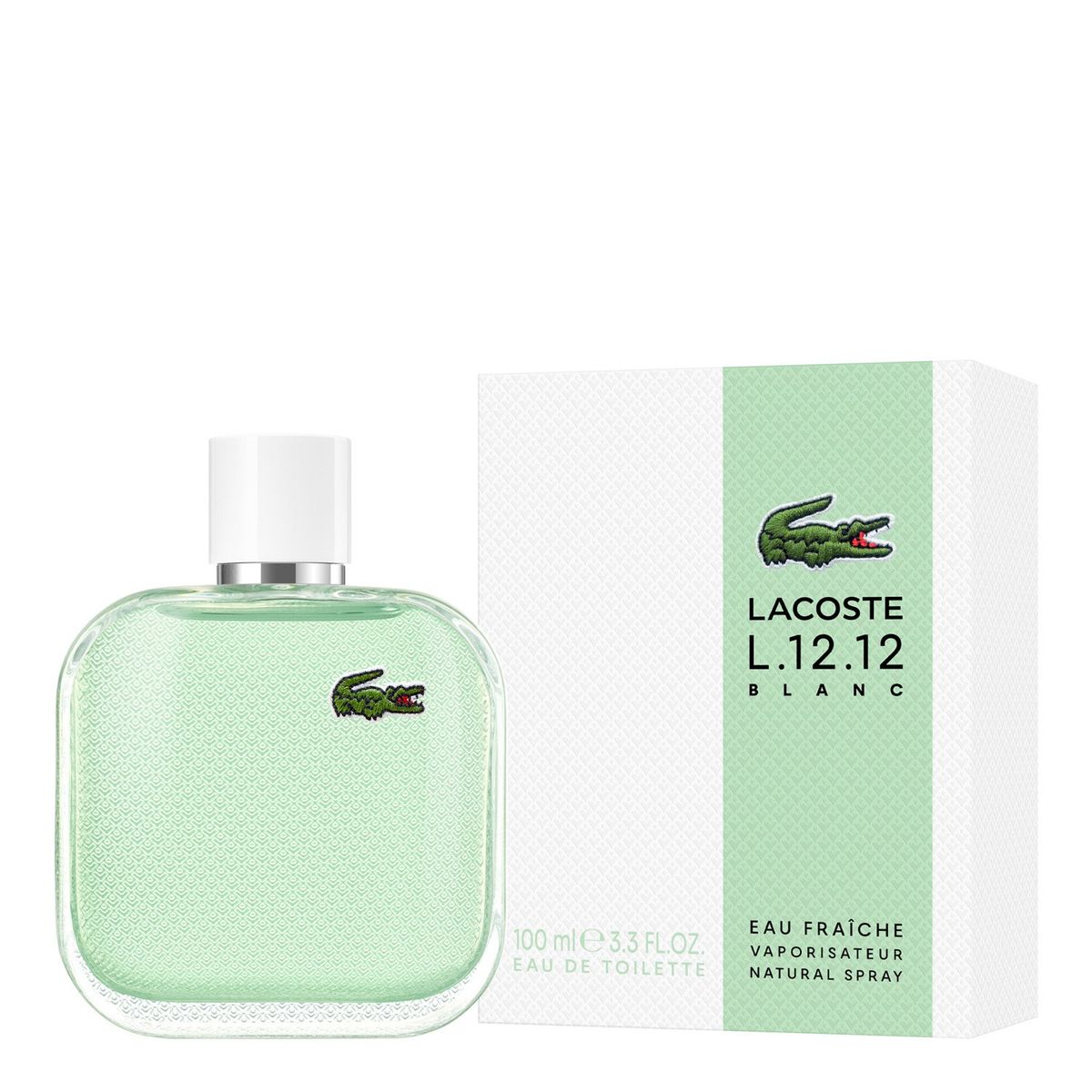 LACOSTE - Perfume Hombre L.12.12 Blanc Eau Fraiche Edt 100Ml Lacoste