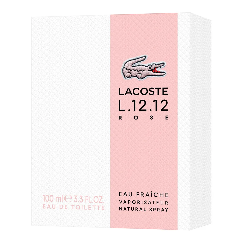 Lacoste L.12.12 Rose Eau Fraîche EDT 100 ml, foto 3