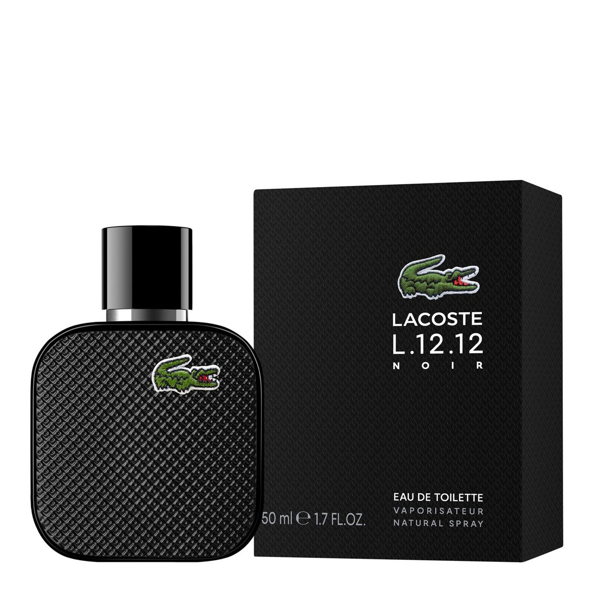 LACOSTE - Perfume Hombre L.12.12 Noir Edt 50Ml Edición Limitada Lacoste