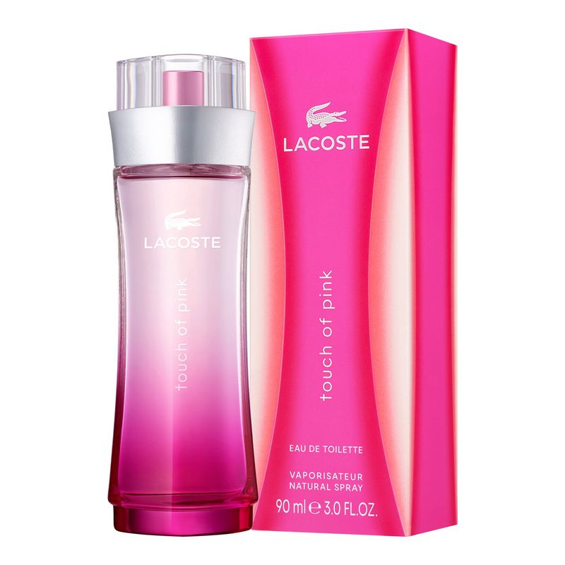 LACOSTE - Perfume Mujer Touch Of Pink Edt 90Ml Edición Limitada Lacoste