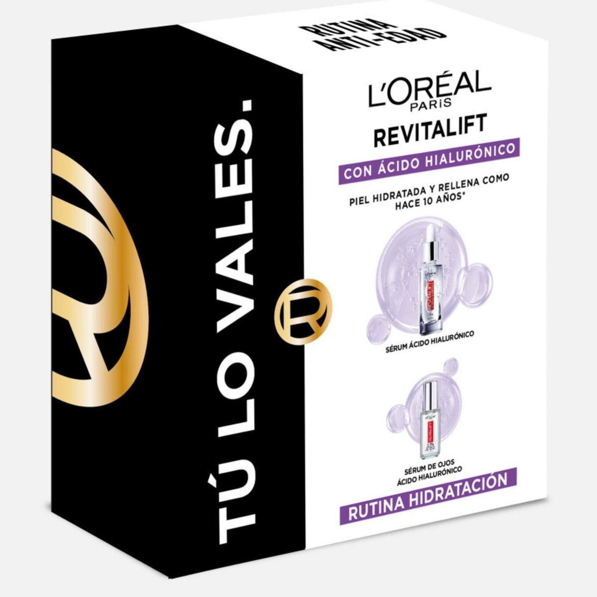 DERMO EXPERTISE - Rutina Serums Ácido Hialurónico: Sérum ojos + Sérum rostro