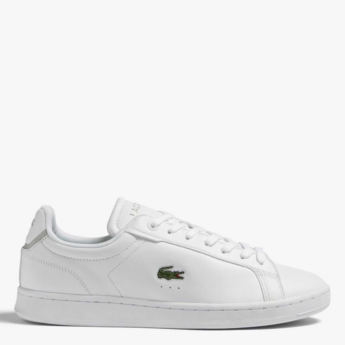 LACOSTE - Zapatilla Urbana Hombre Cuero Blanco Lacoste