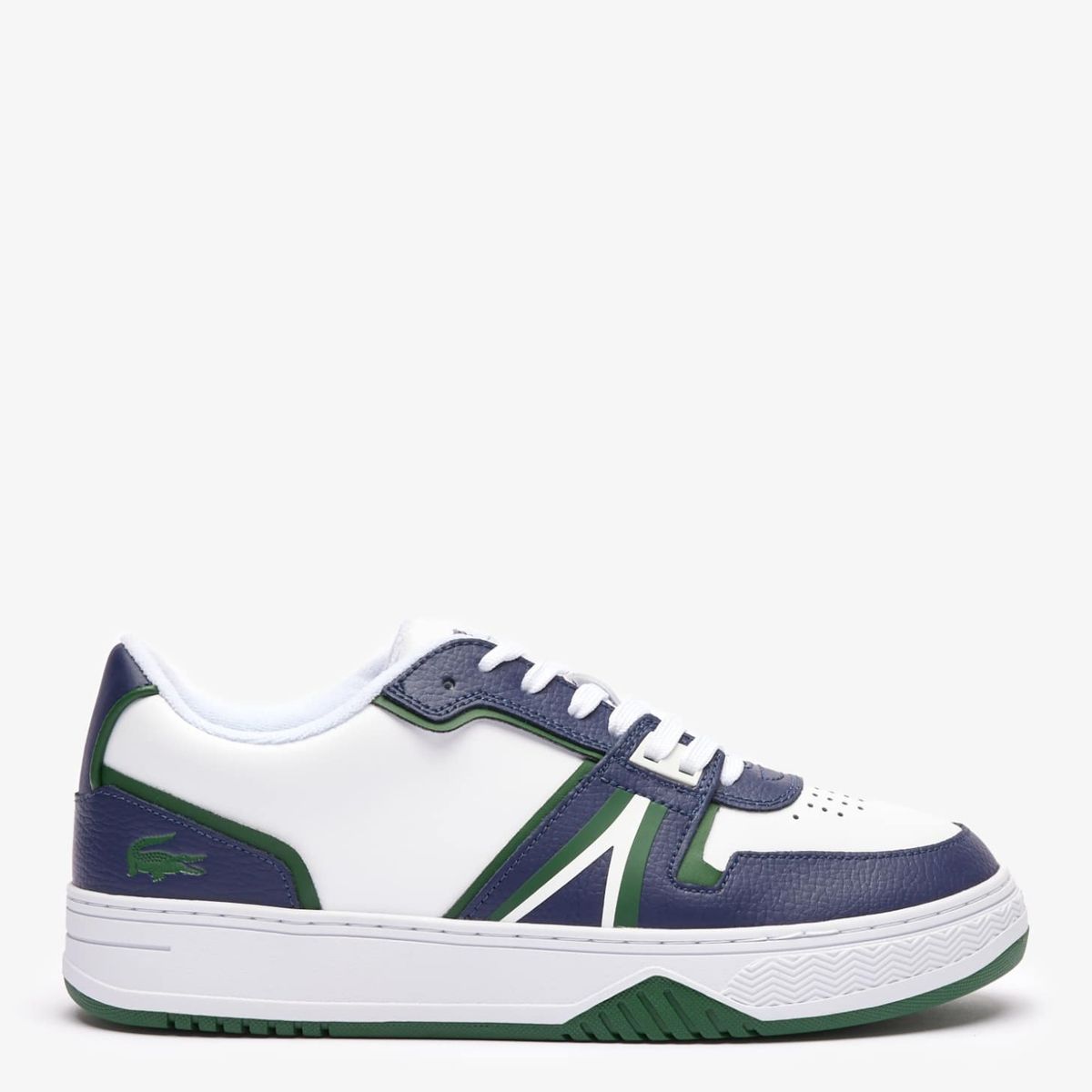 LACOSTE - Zapatilla Urbana Hombre Cuero Blanco Lacoste
