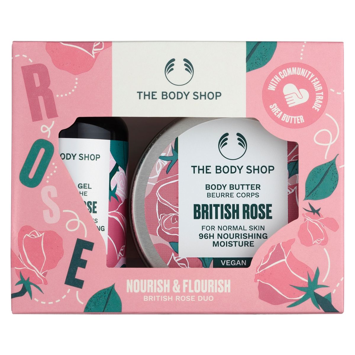 THE BODY SHOP - Set De Regalo Dúo De Rosa Británica The Body Shop