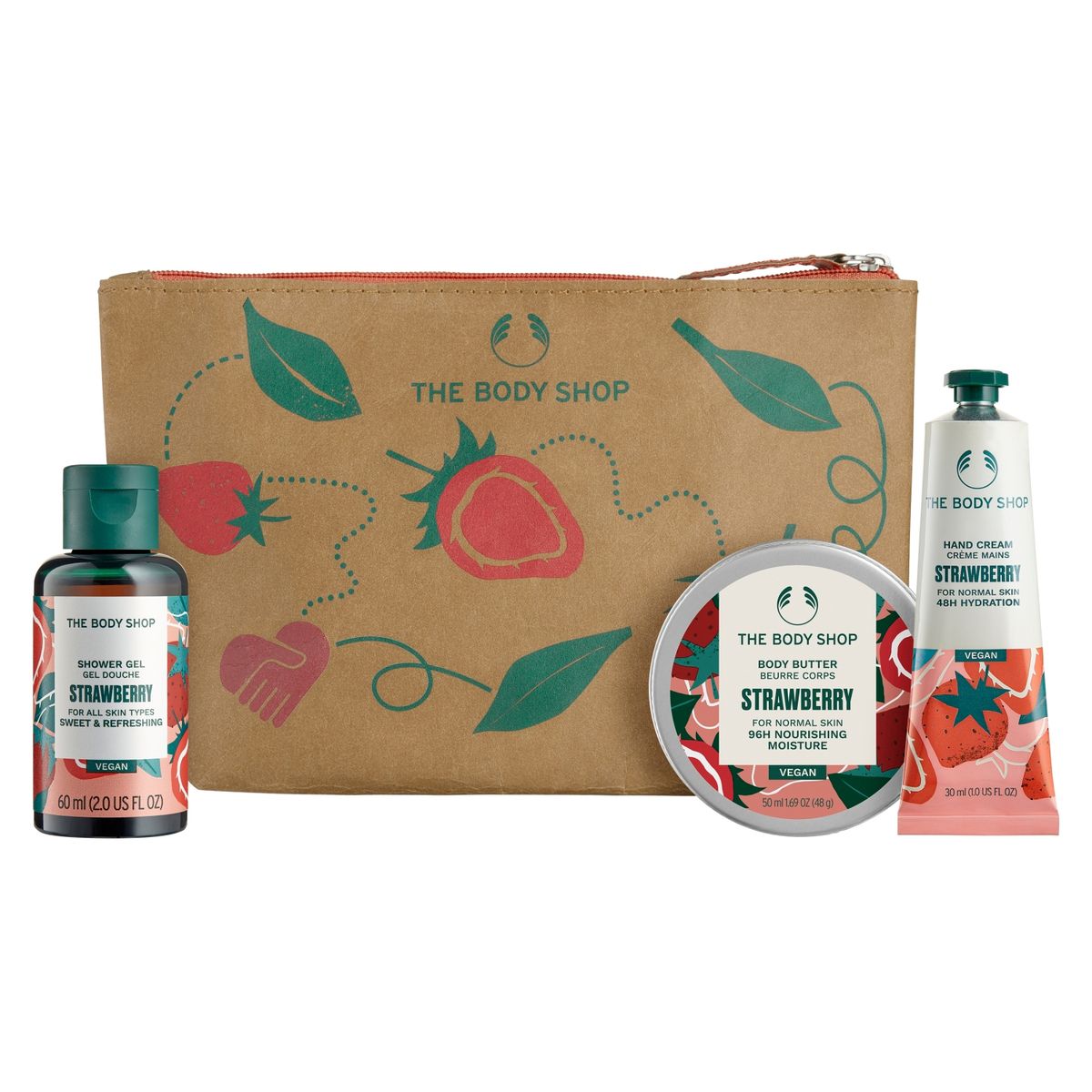 THE BODY SHOP - Set De Regalo Mini De Frutilla The Body Shop