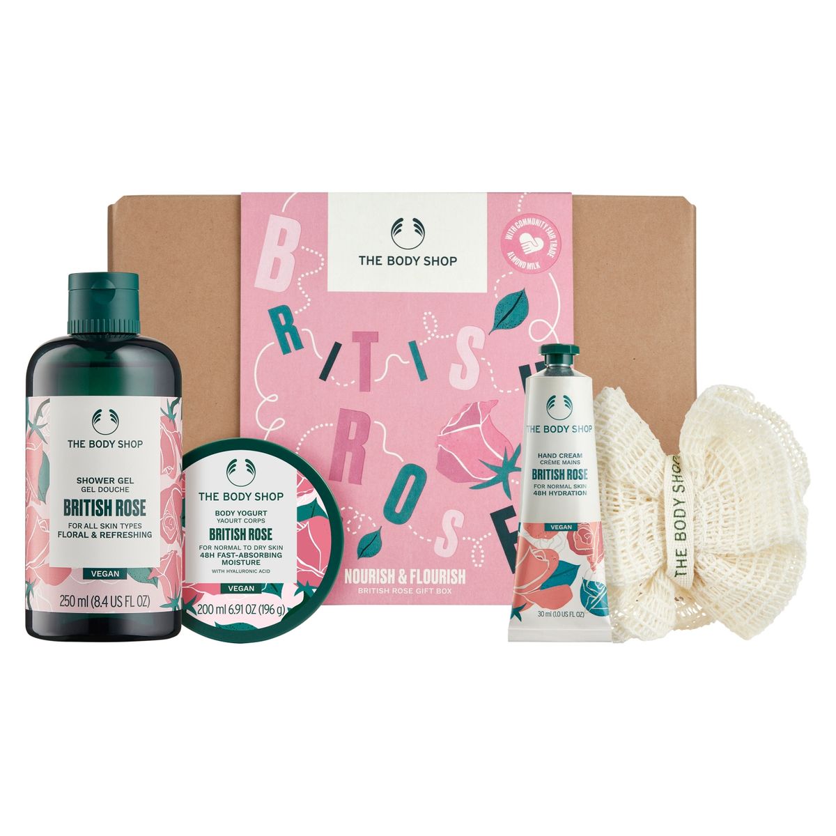 THE BODY SHOP - Set De Regalo Pequeño De Rosa Británica The Body Shop