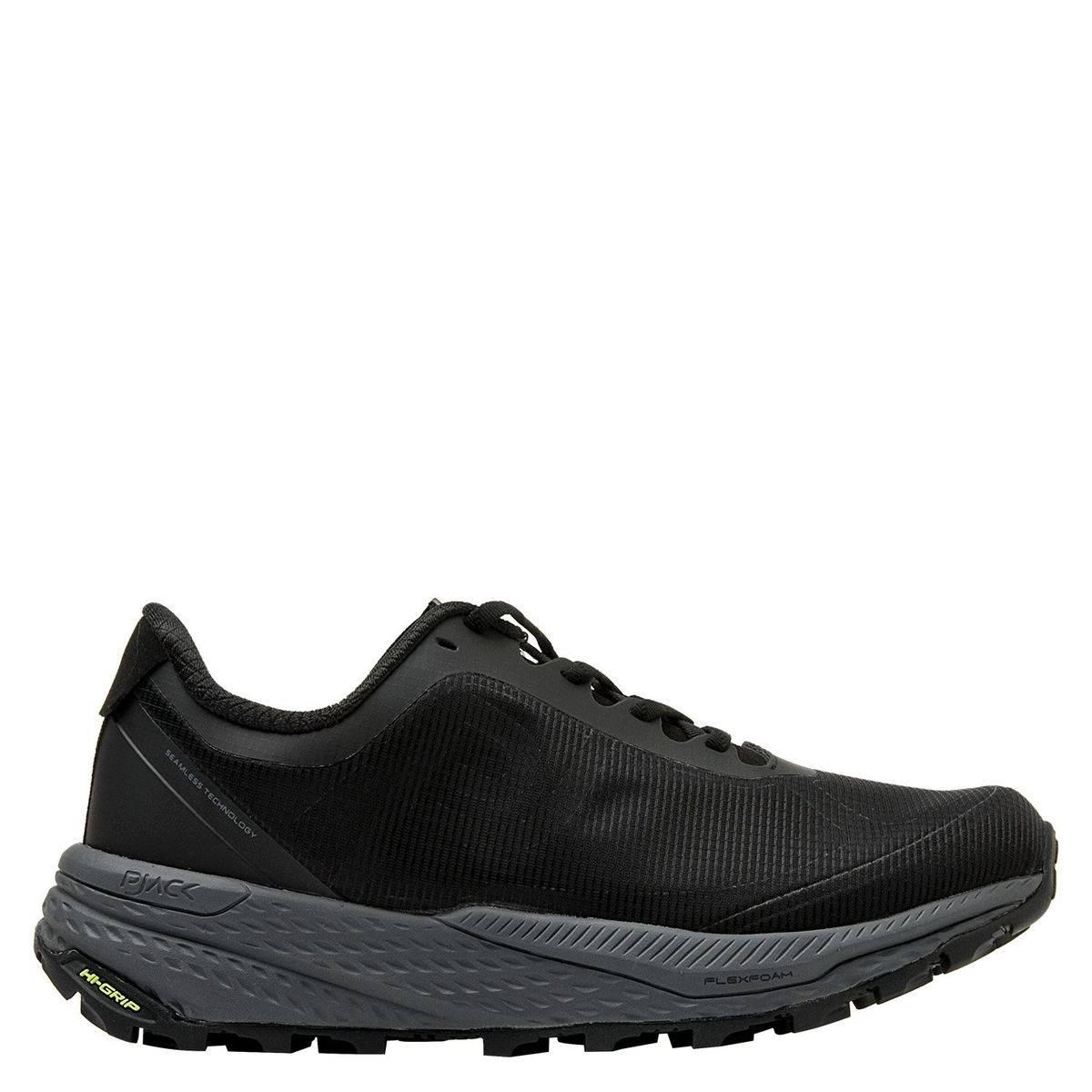PJACK - Zapatilla Trail Running Mujer Negro Pjack
