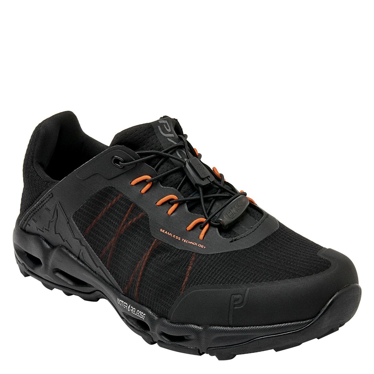 PJACK - Zapatilla Trail Running Hombre Negro Pjack