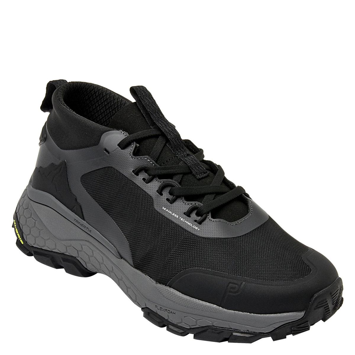 PJACK - Zapatilla Trail Running Hombre Negro Pjack