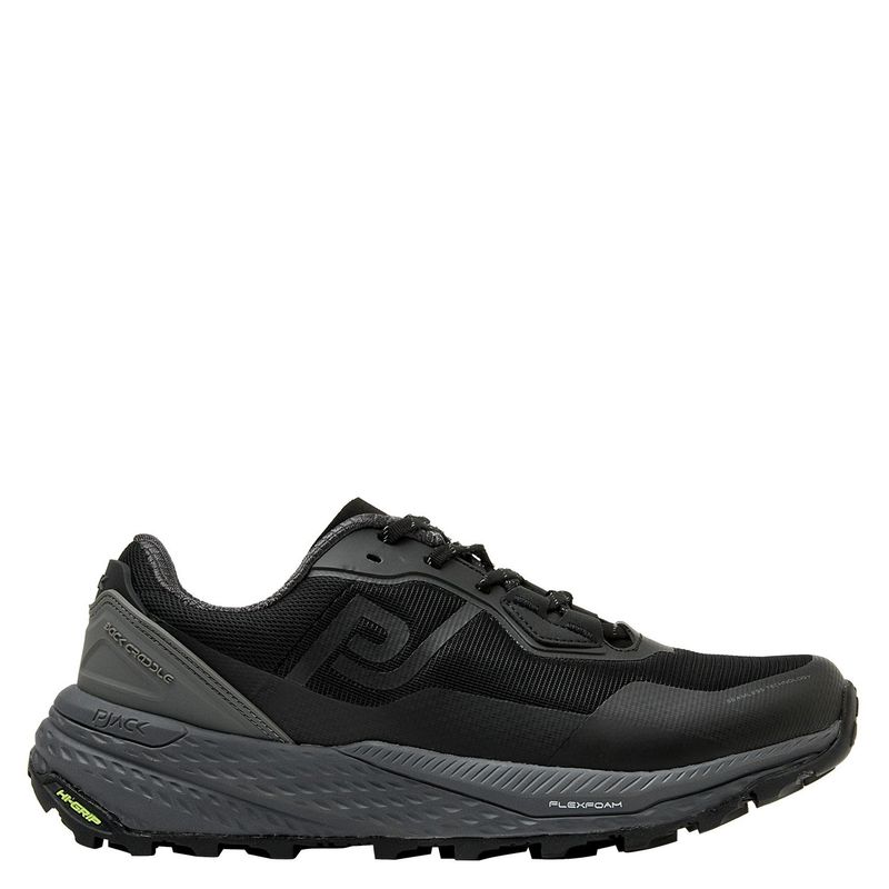 PJACK - Zapatilla Trail Running Hombre Negro Pjack
