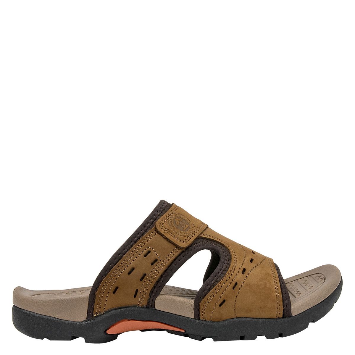 PANAMA JACK - Sandalia Hombre Cuero Cafe Panama Jack