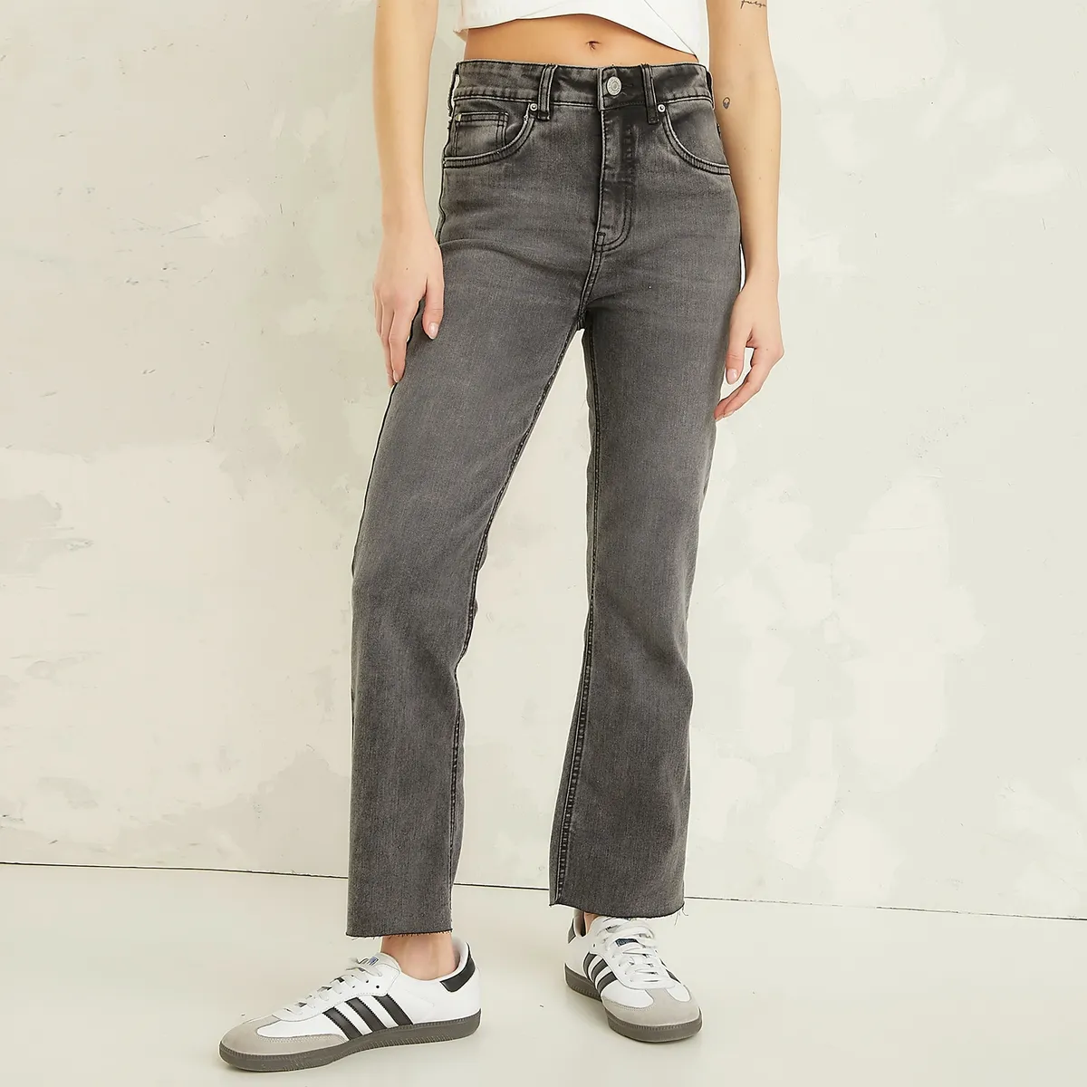 AMERICANINO - Jeans Americanino Tiro Alto Straight Fit Denim Mujer