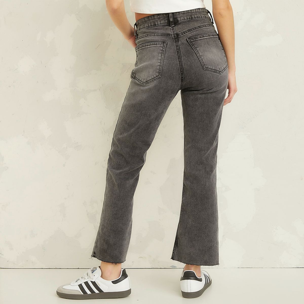 AMERICANINO - Jeans Americanino Tiro Alto Straight Fit Denim Mujer