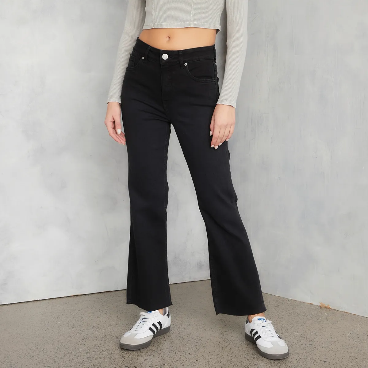 AMERICANINO - Jeans Straight Americanino Tiro Medio Mujer