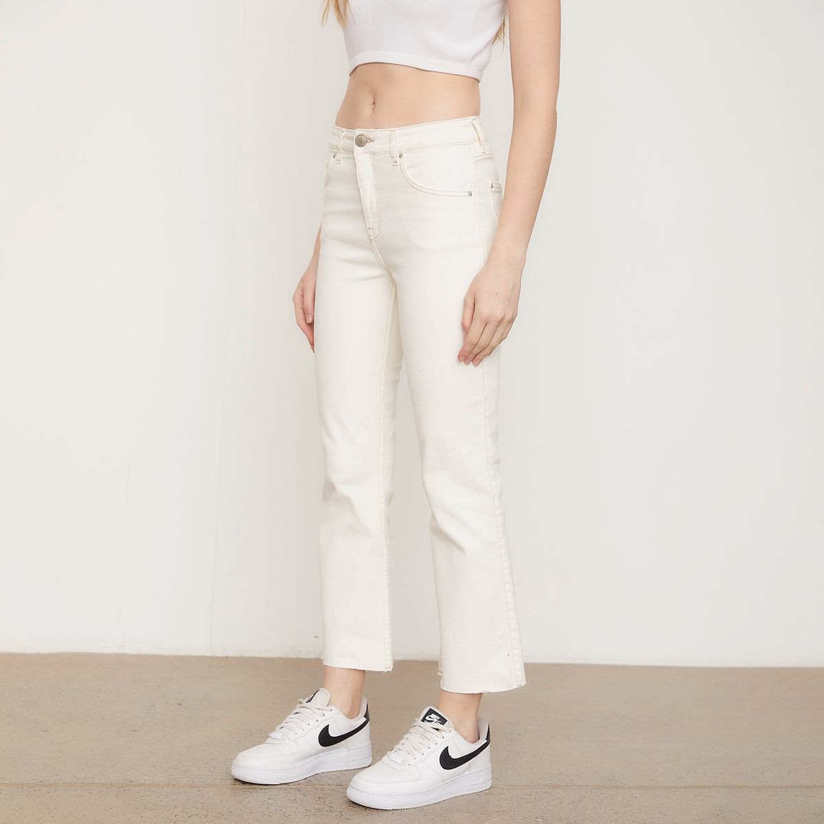 AMERICANINO - Jeans Straight Americanino Tiro Medio Mujer