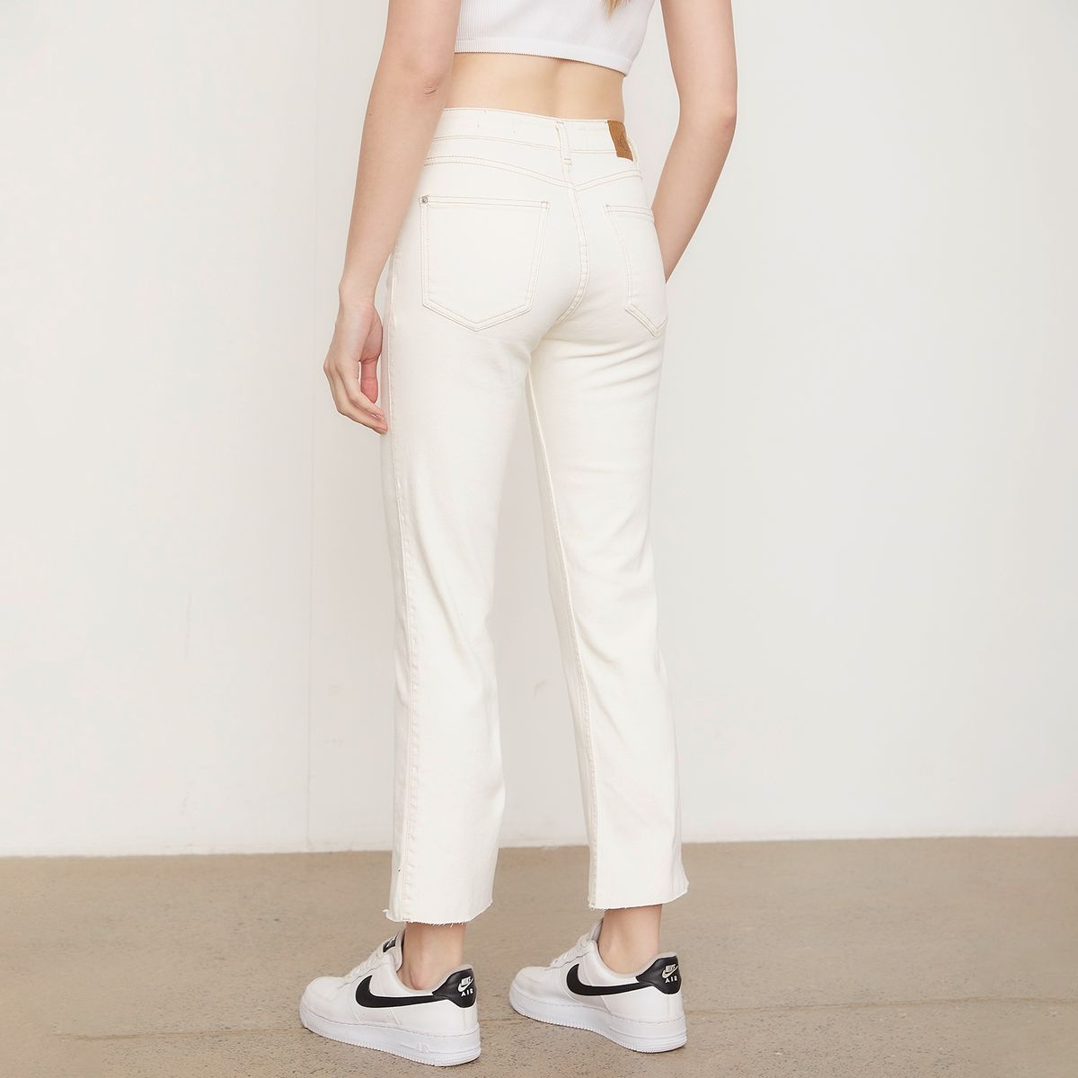 AMERICANINO - Jeans Straight Americanino Tiro Medio Mujer