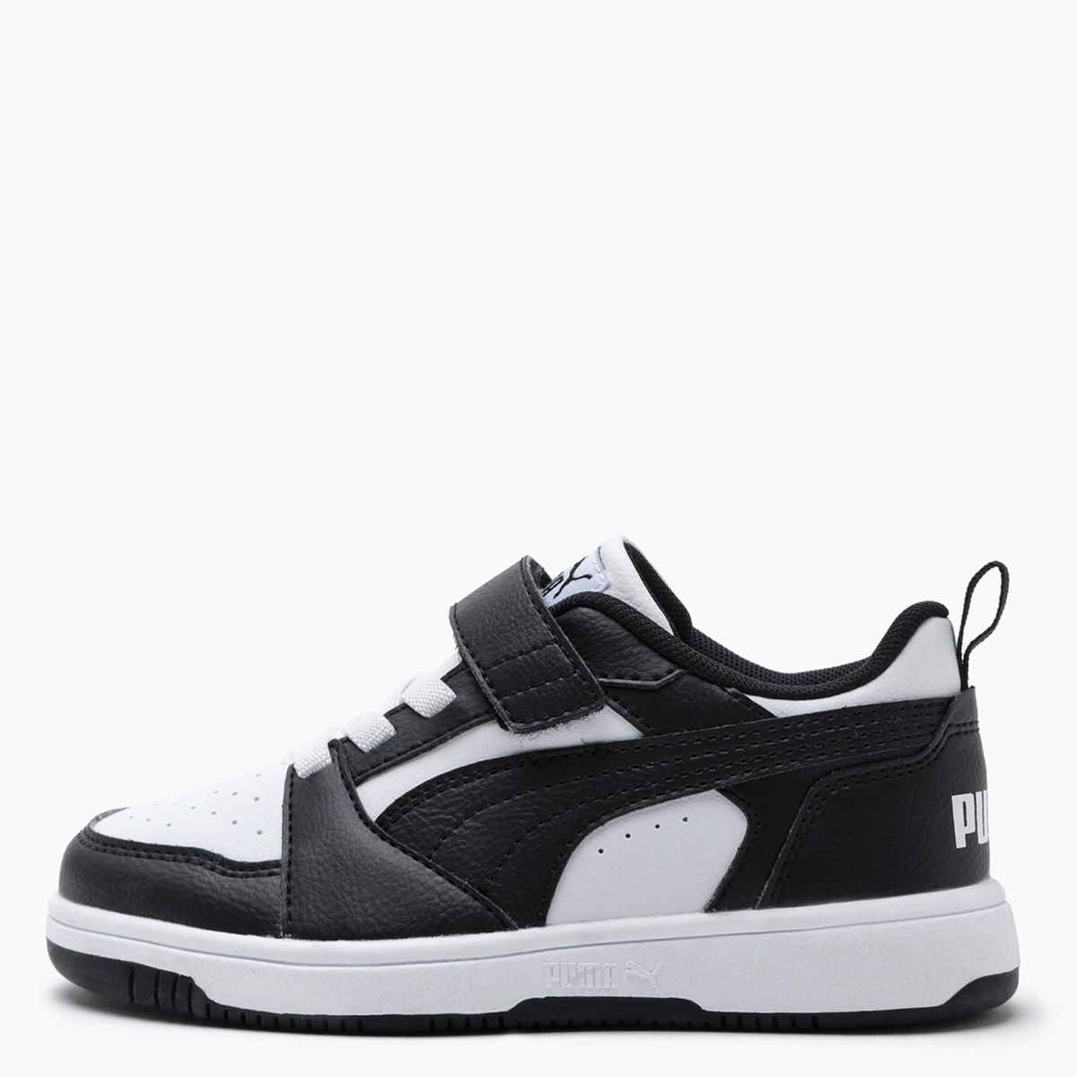 PUMA - Rebound Zapatilla Urbana Niño Negro (28 a 35) Puma