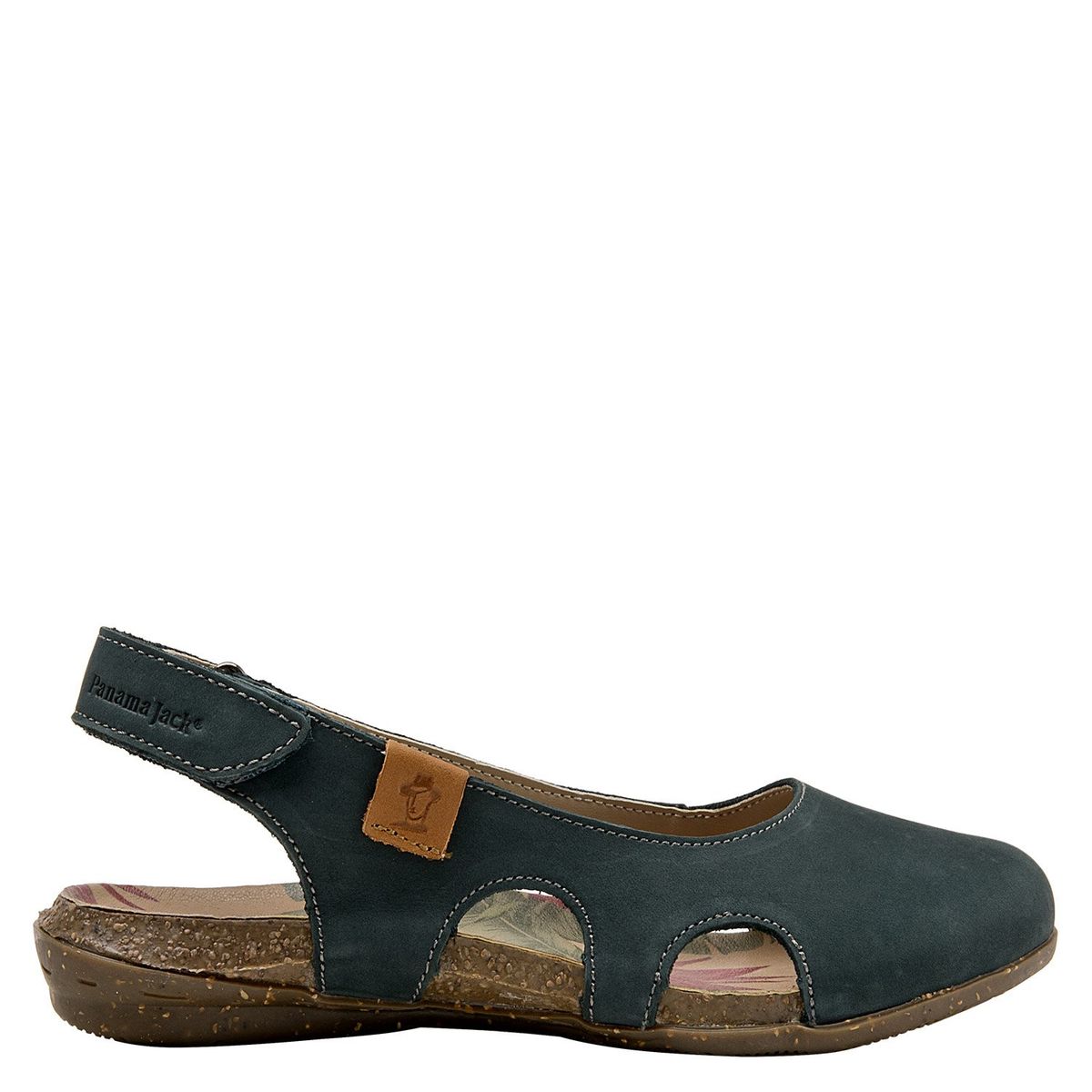 PANAMA JACK - Sandalia Mujer Cuero Azul Panama Jack