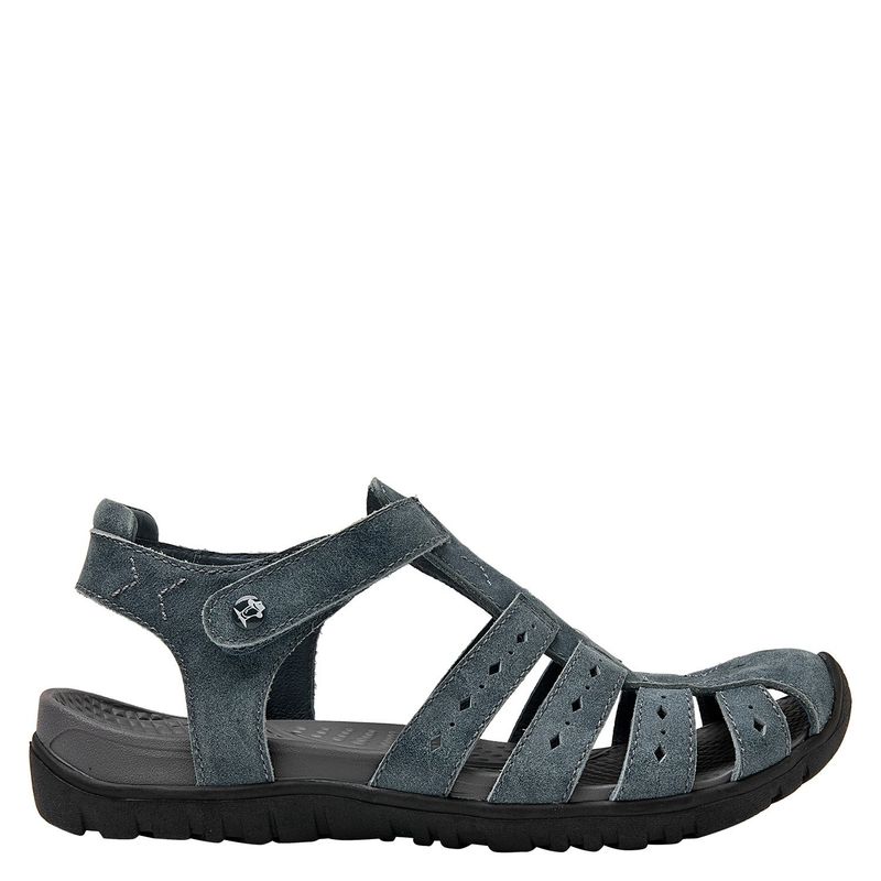 PANAMA JACK - Sandalia Mujer Cuero Azul Panama Jack