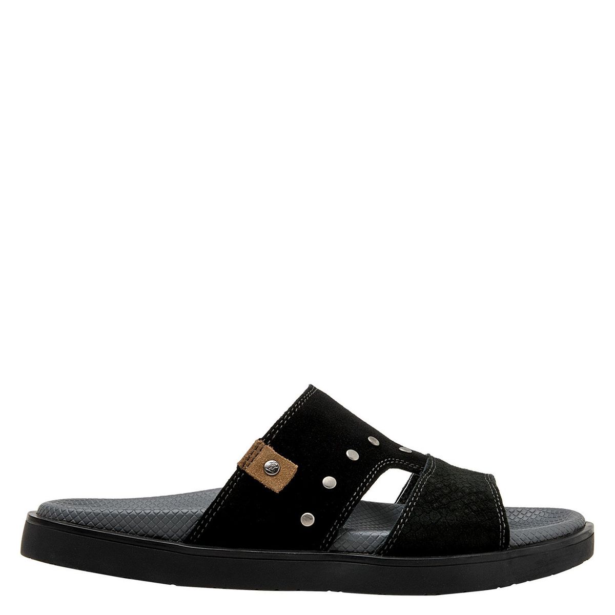 PANAMA JACK - Sandalia Mujer Cuero Negro Panama Jack