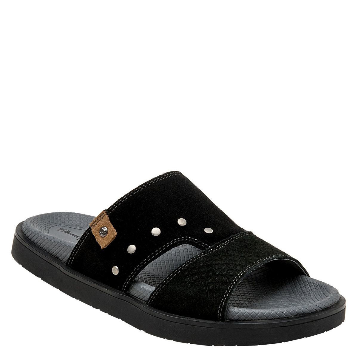 PANAMA JACK - Sandalia Mujer Cuero Negro Panama Jack