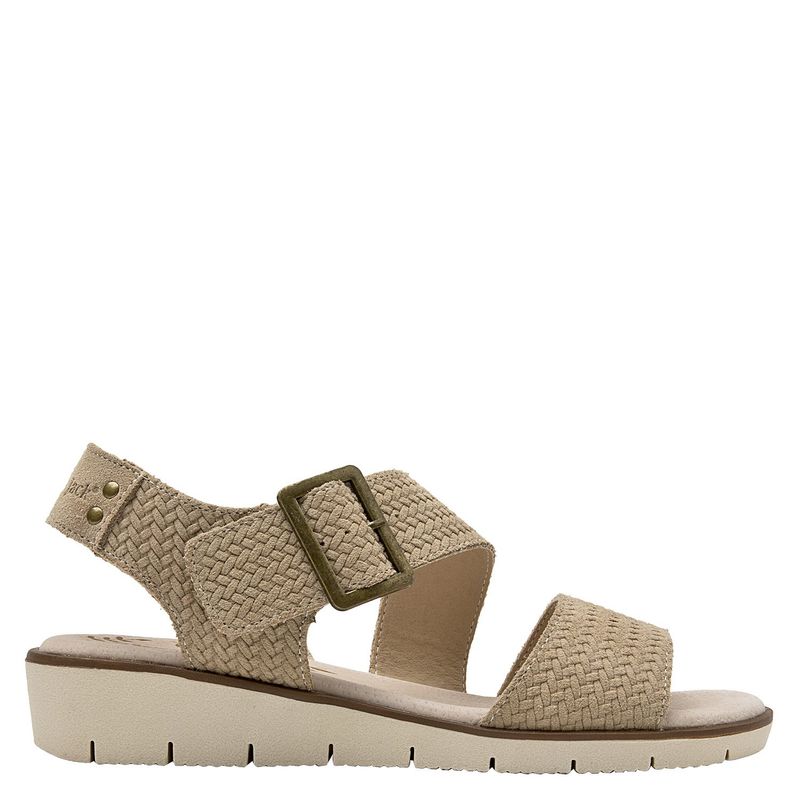 PANAMA JACK - Sandalia Panama Jack Mujer Cuero Beige/Khaki