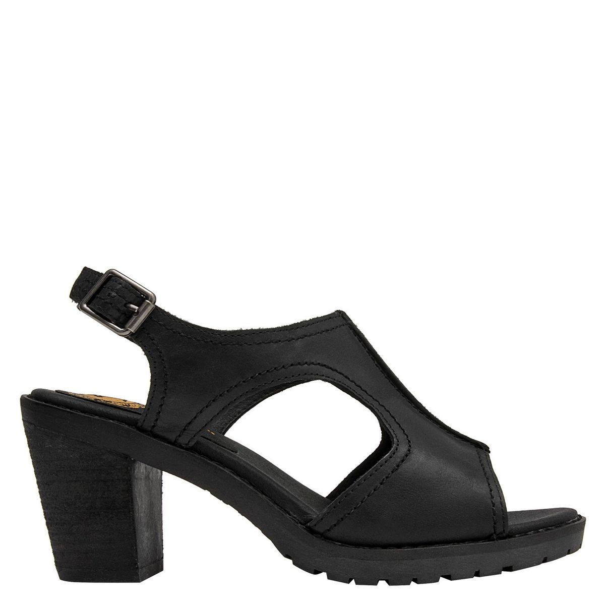 PANAMA JACK - Sandalia Mujer Cuero Negro Panama Jack