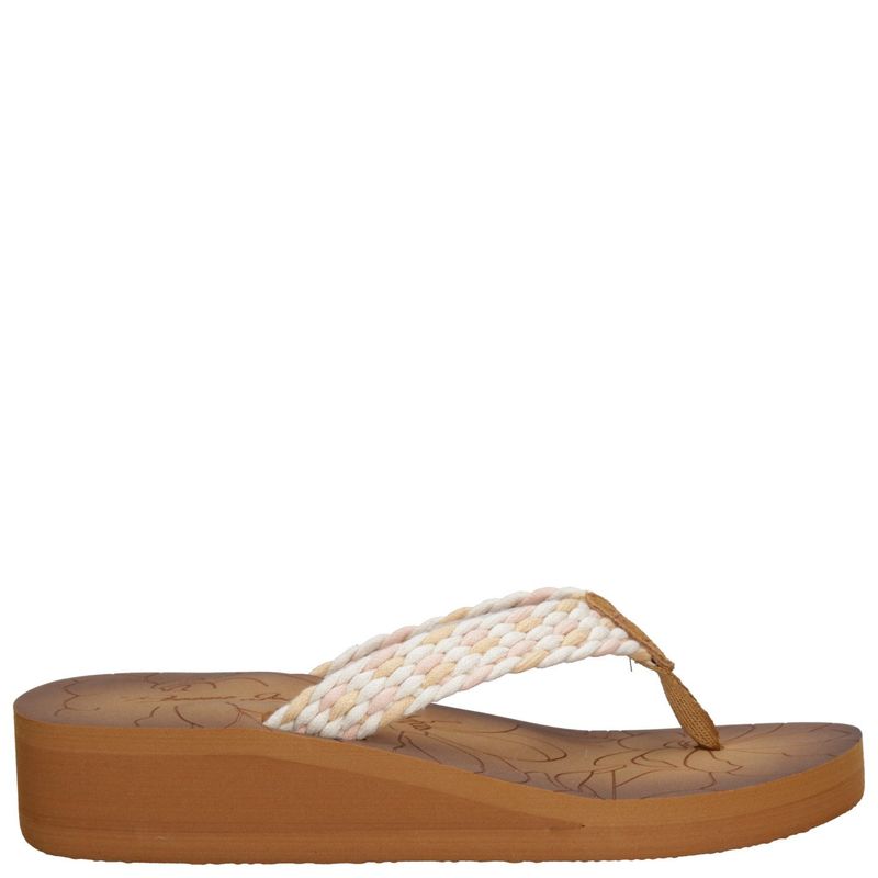 PANAMA JACK - Hawaiana Mujer Beige/Khaki Panama Jack