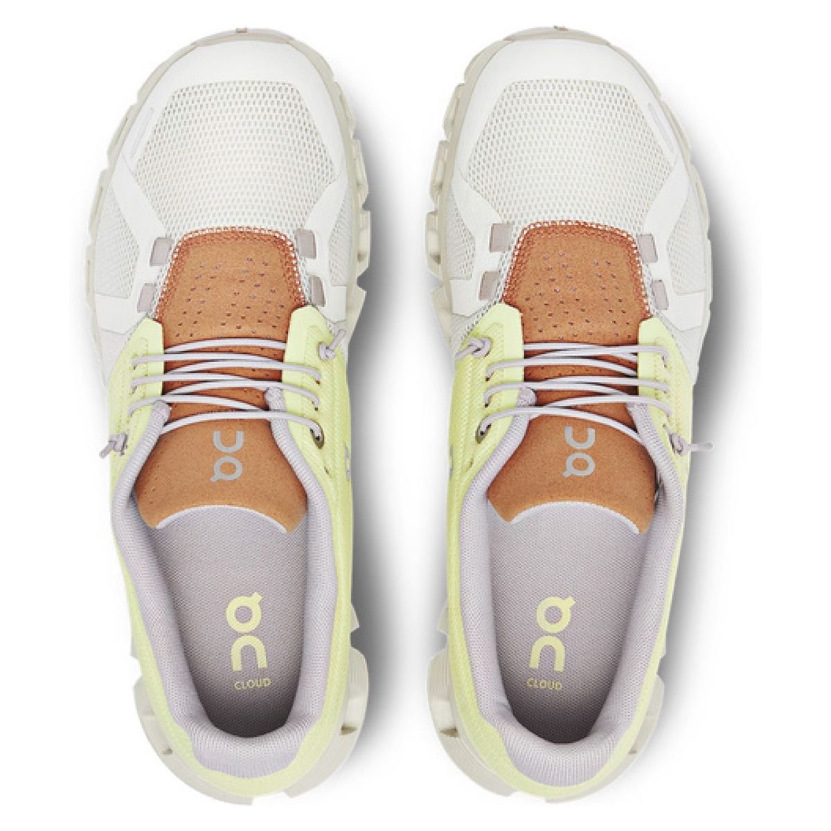 ON - Cloud 5 Zapatilla Urbana Mujer Amarillo On