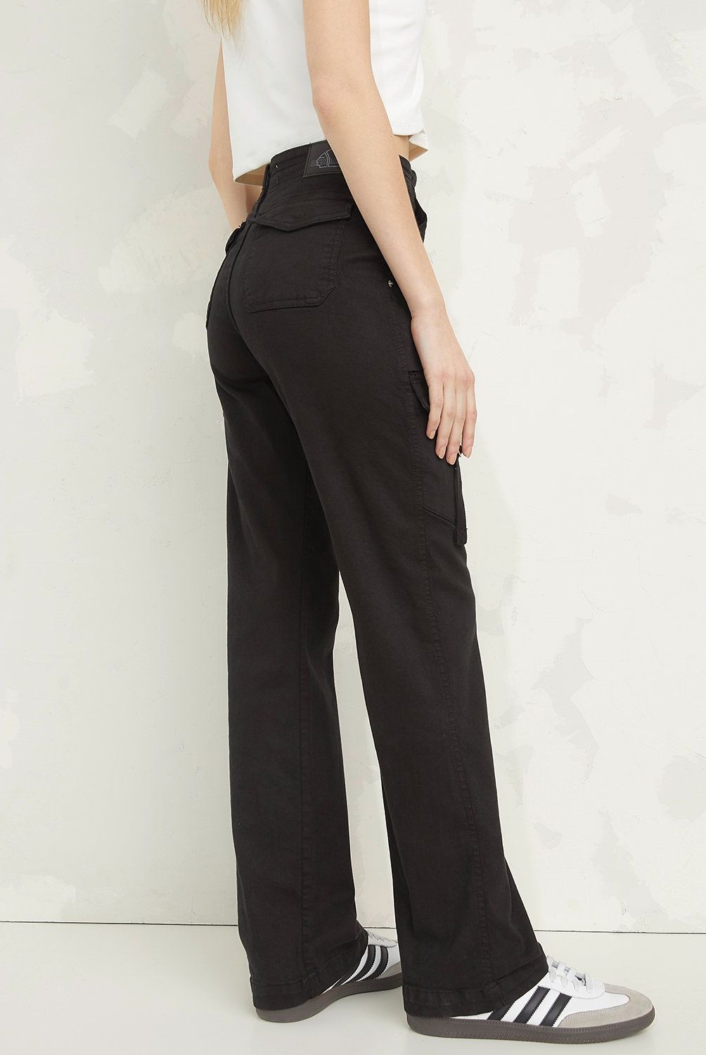 AMERICANINO - Jeans Cargo Americanino Mujer Tiro Alto Straight