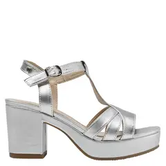 BRUNO ROSSI - Sandalia Mujer Gris