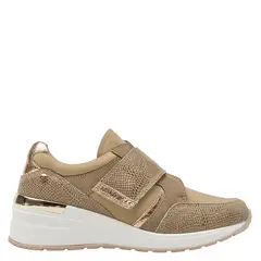 BRUNO ROSSI - Zapatilla Urbana Mujer Beige/Khaki