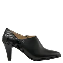 BRUNO ROSSI - Zapato Casual Mujer Cuero Negro