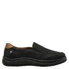 BRUNO ROSSI - Zapato Casual Mujer Cuero Negro