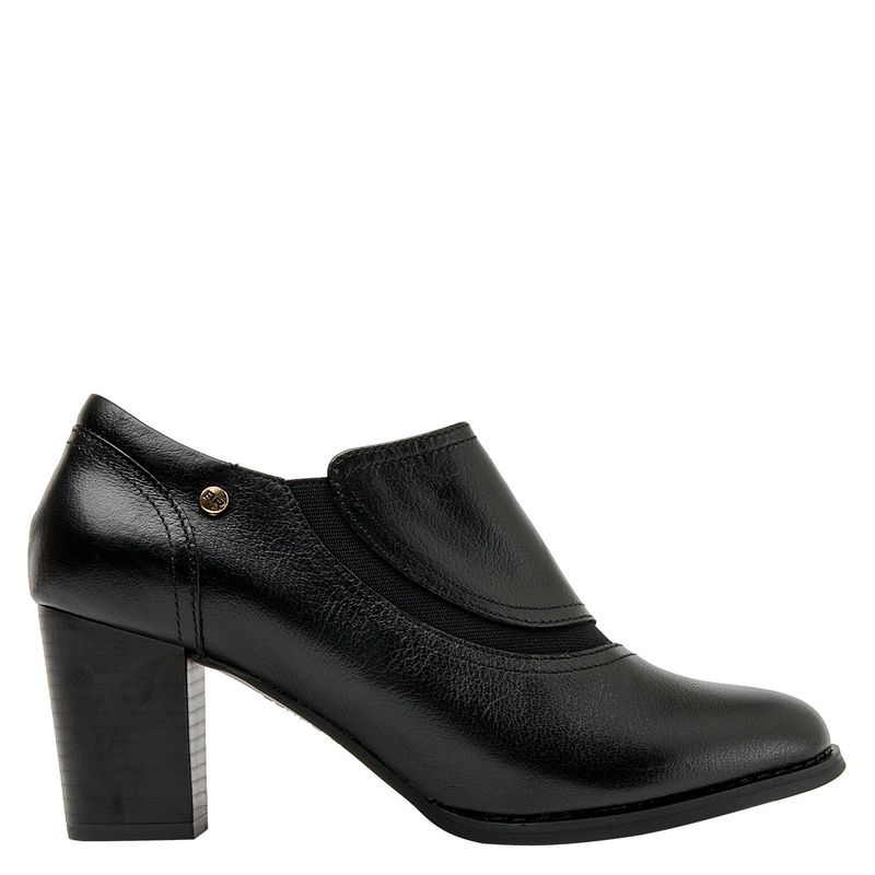 BRUNO ROSSI - Zapato Formal Mujer Cuero Negro Bruno Rossi