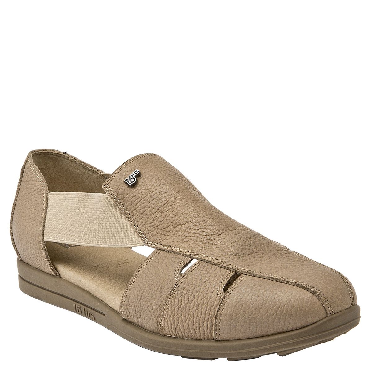 16 HRS - Sandalia Mujer Cuero Beige/Khaki 16 Hrs