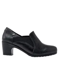 16 HRS - Zapato Casual Mujer Cuero Negro