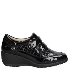 16 HRS - Zapato Casual Mujer Cuero Negro
