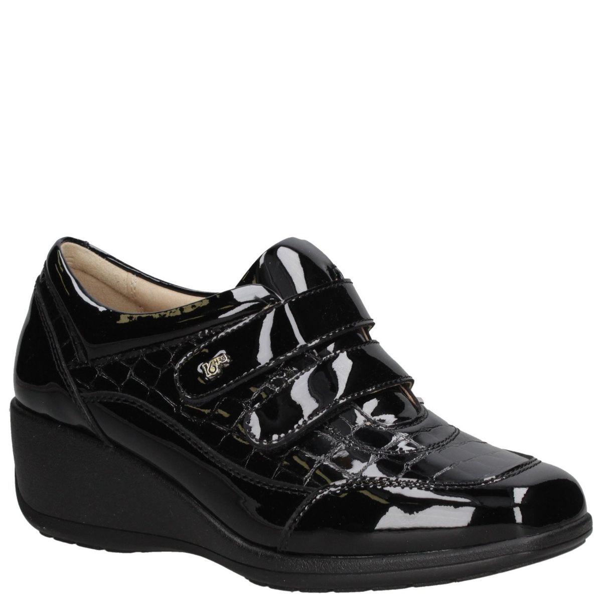 16 HRS - Zapato Casual Mujer Cuero Negro 16 Hrs