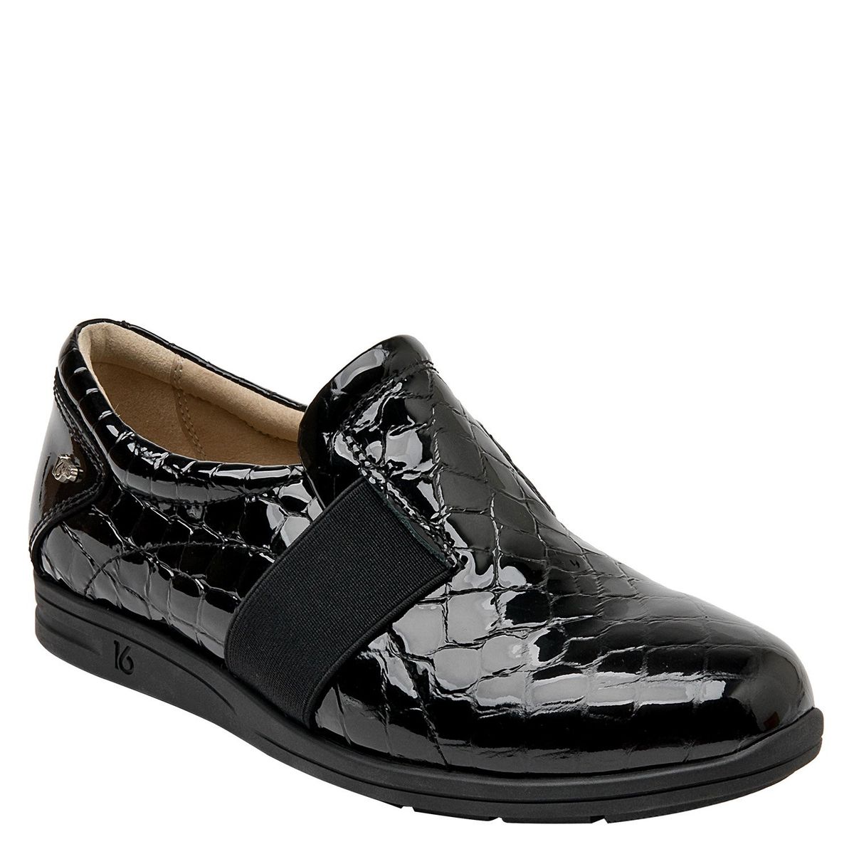 16 HRS - Zapato Casual Mujer Cuero Negro 16 Hrs