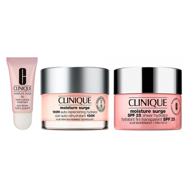 CLINIQUE - Set Hidratación a prueba de todo Moisture Surge Clinique