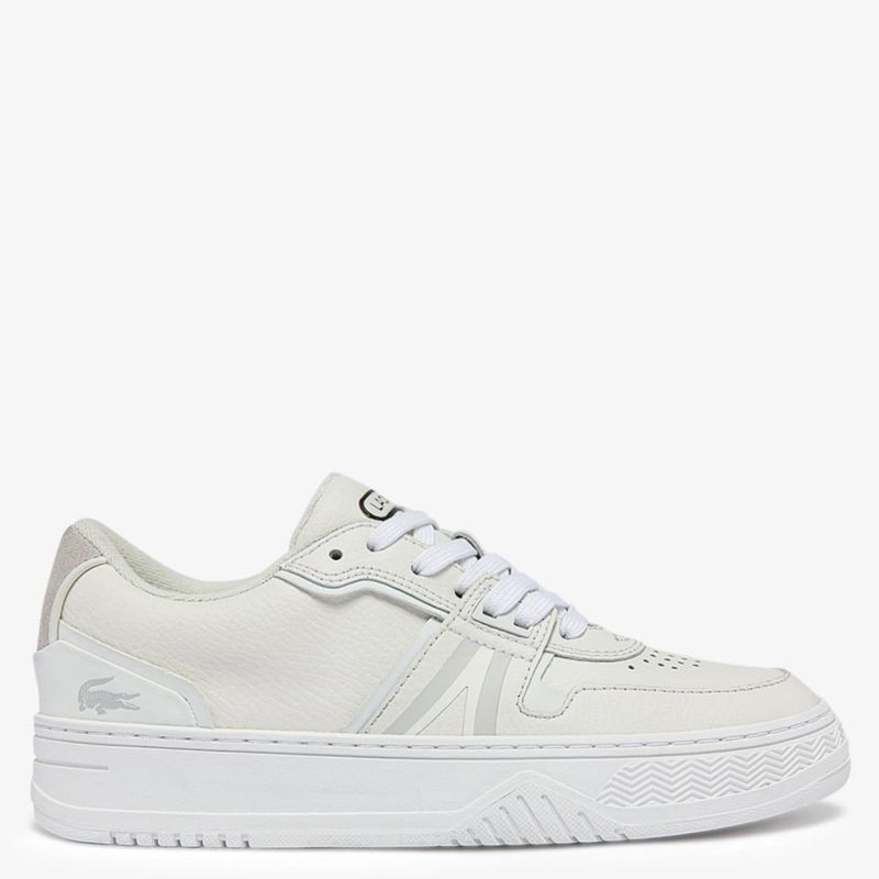 LACOSTE - Zapatilla Urbana Mujer Cuero Blanco Lacoste